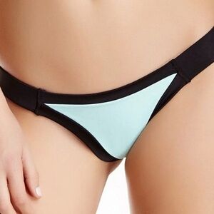 Solé East Bikini Bottom Women’s Medium Black & White Swim Bottom NWT Minimalist